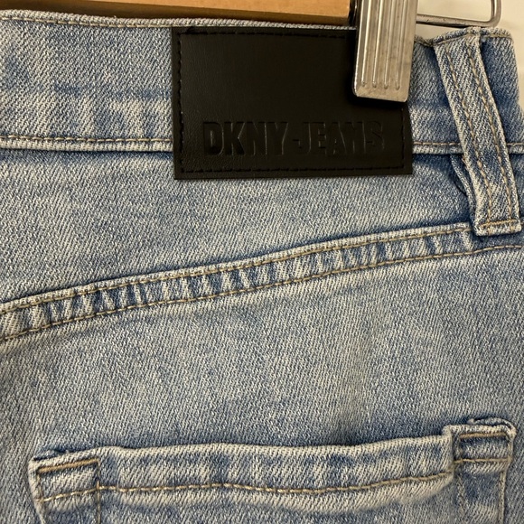 DKNY Light Blue Straight Leg Jeans - Picture 3 of 6